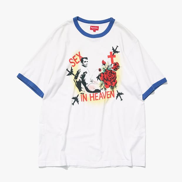 SUPREME - RINGER T SHIRT