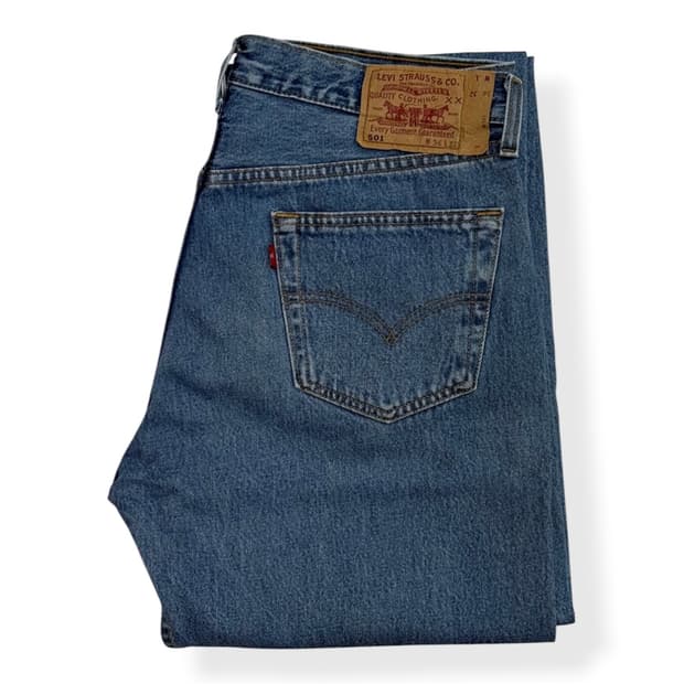 90s 리바이스 501 청바지 36x32