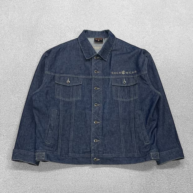 로카웨어 올드스쿨 셀비지 데님 자켓