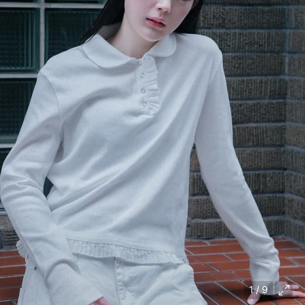 오헤시오 프릴 슬리브