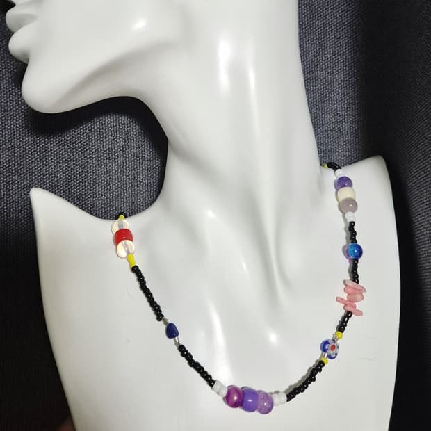 핸드메이드 유니크 목걸이