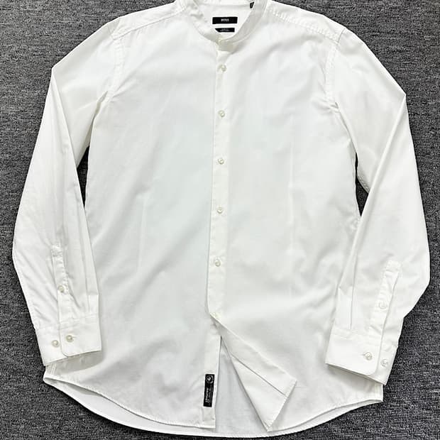 휴고보스 차이나카라 셔츠 L 