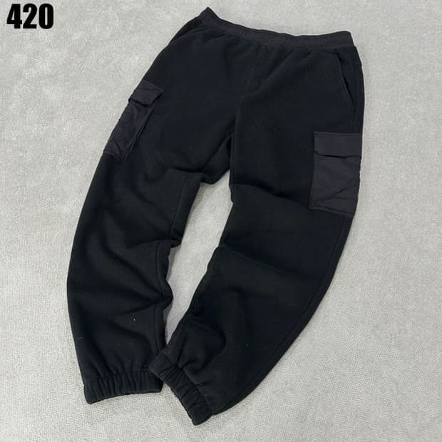 컬럼비아 블랙 카고 바지 