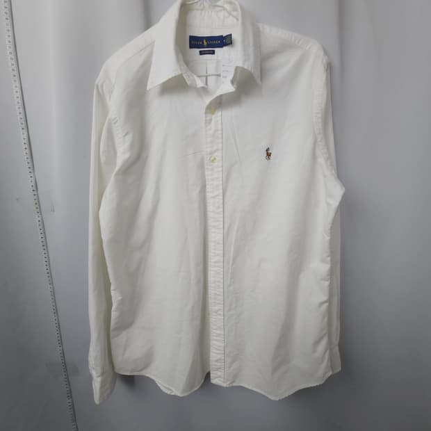 77(110) 폴로랄프로렌 정품 긴팔 셔츠 화이트 