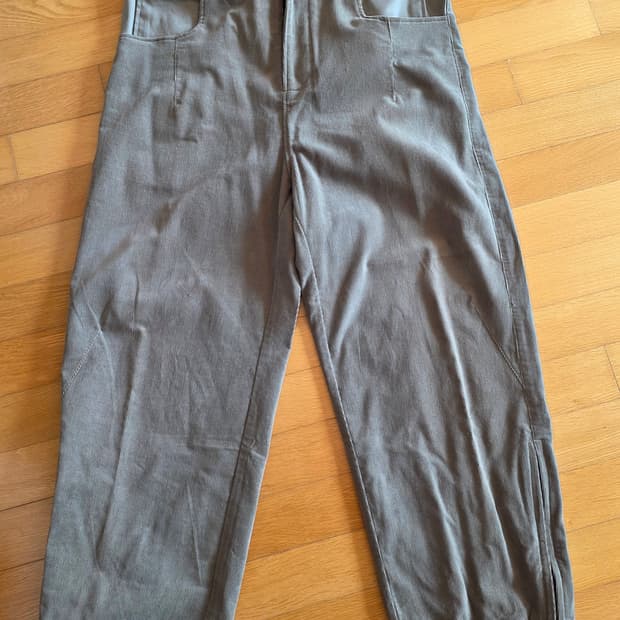 22fw 폴리테루 하나비 팬츠 올리브 XL 판매