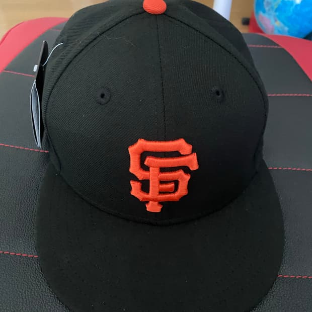 New Era 샌프란시스코 자이언츠 게임 블랙 738