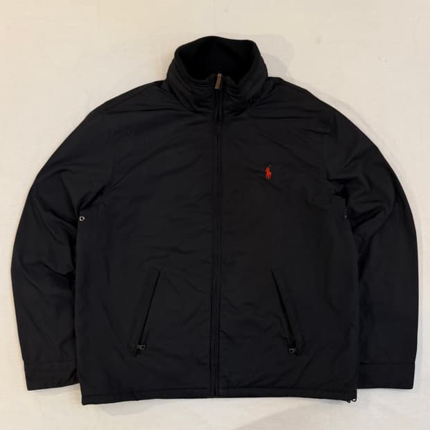 폴로 랄프로렌 폴리쉘 페리 스윙탑 봄버자켓 블랙