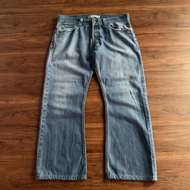 [36]00's 리바이스 유럽 512 빈티지 워싱 플레어진