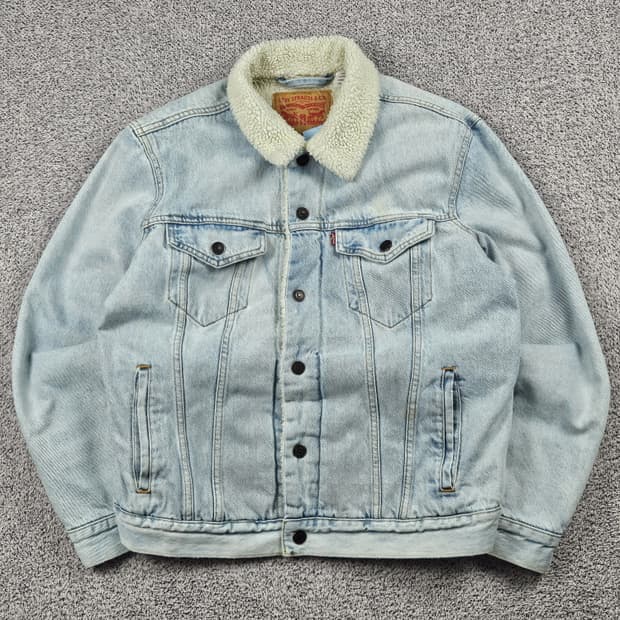 리바이스 쉐르파 라이트데님 트러커 자켓 ( M ) / 10334