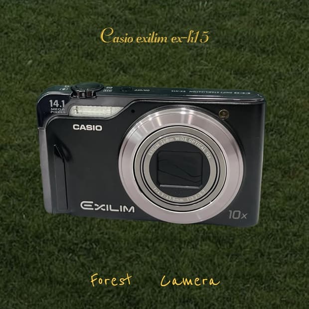 (풀박스) 카시오 exilim ex-h15 디지털카메라 빈티지디카