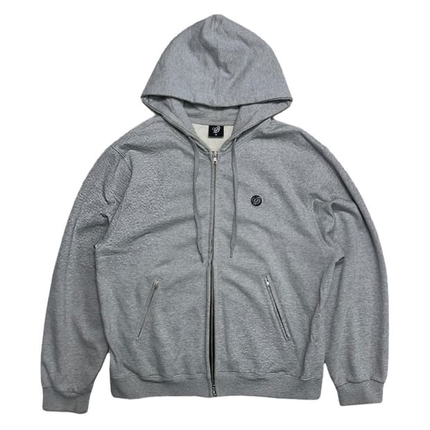 우알롱 투웨이 후드집업 그레이 M