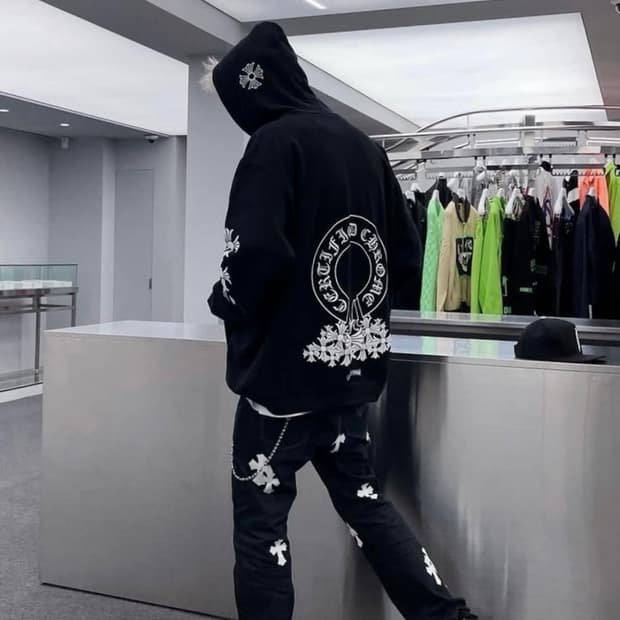 [XXL] 크롬하츠 X 드레이크 러버 보이 후드 마이애미 익스클루시브