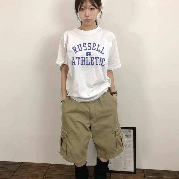 Russell Athletic Arch Logo Tee