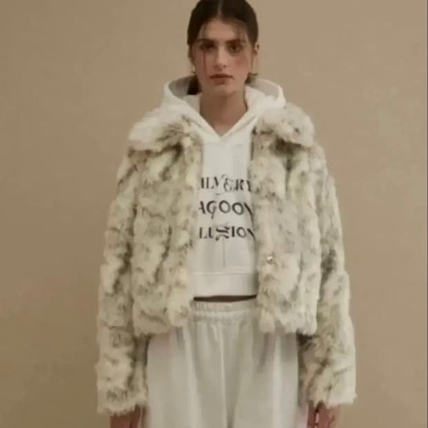 쓰리타임즈 머랭퍼 자켓