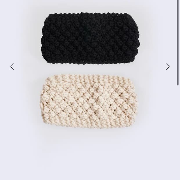 (새상품) 포코포스카 헤어밴드 블랙