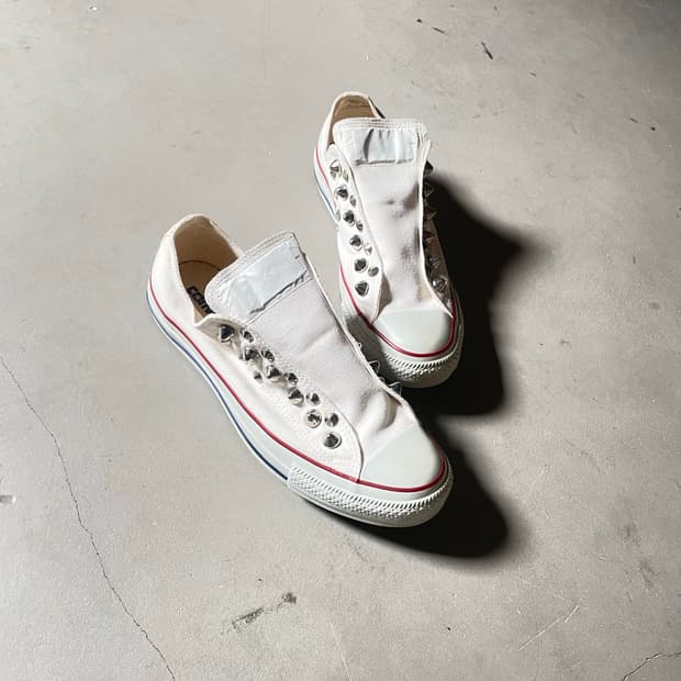 Gilet × Converse Custom Studded Sneakers