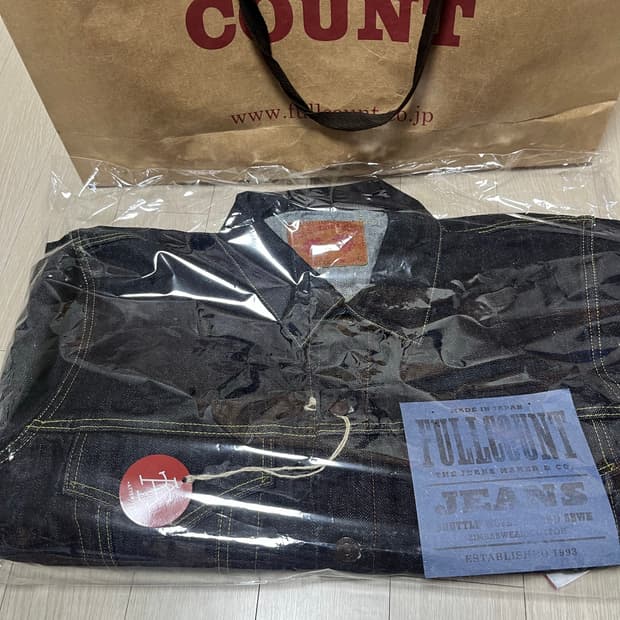 {새상품}풀카운트 2101xx 3세대 자켓 42사이즈