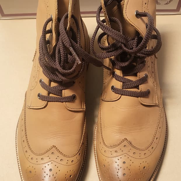 로맨틱무브 남성 윙팁 부츠(사이즈 260mm)