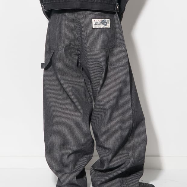 헬름 스트라이프 데님 팬츠 바지 M