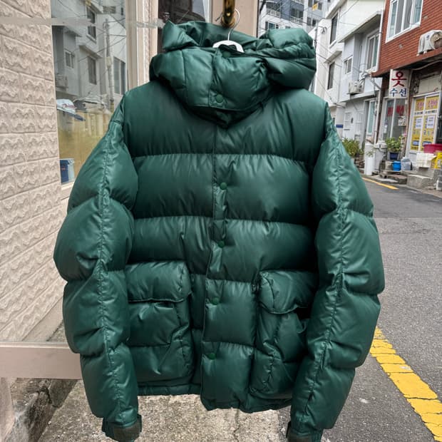 Daiwa pier39 테크 백패커 패딩 그린 M