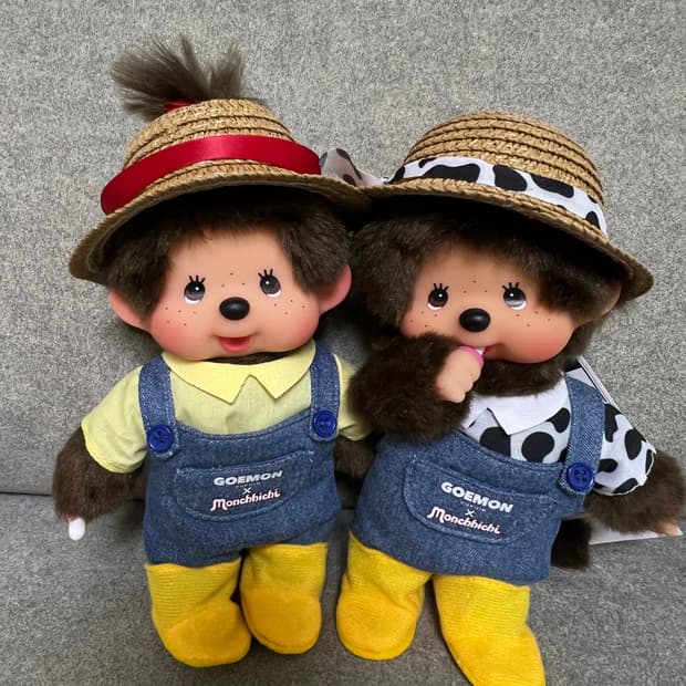 유후인 한정 몬치치 세트 goemon xmonchhichi