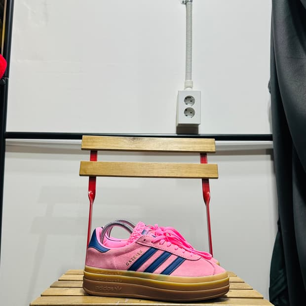 230) 아디다스 운동화 여성 여자 신발 가젤 볼드 스웨이드 핑크