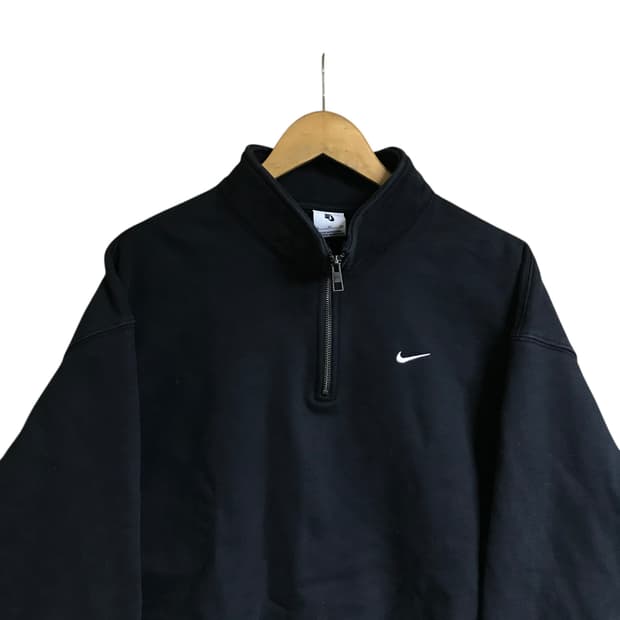 나이키 NRG 면 코튼 반집업