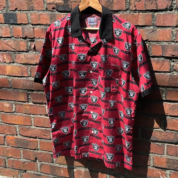Supreme NFL Raiders 19SS Cotton Shirt