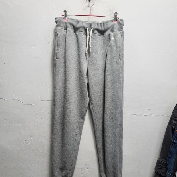 폴로 그레이 스웻팬츠