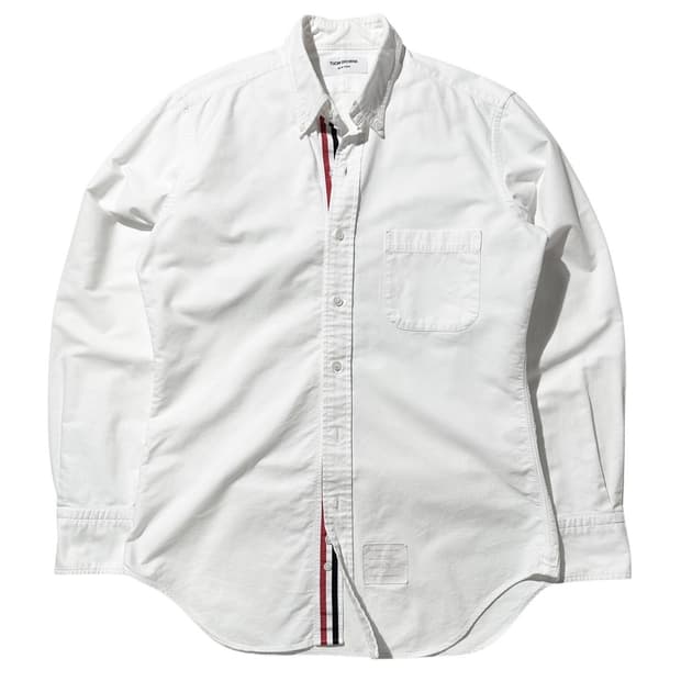 톰브라운 히든삼선 옥스포드 셔츠