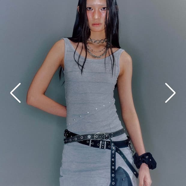 베이컨트아카이브 JADEY SLEEVELESS LONG ONE-PIECE