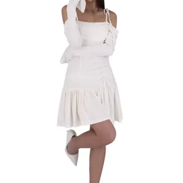 클리시어 Charlotte shirring dress