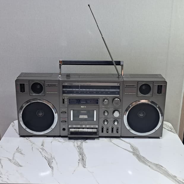 대우전자 붐박스 카세트레코더 RCS-9200