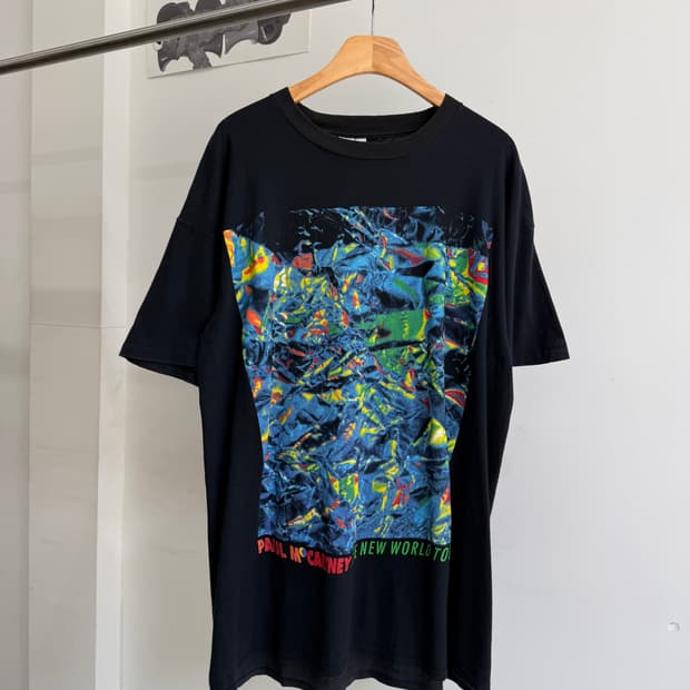 90's BROCKUM (Made in USA) 폴매카트니 투어 티셔츠 