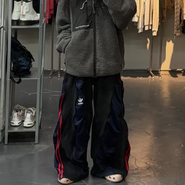 디스이즈네버댓 SP 셰르파 플리스 자켓 A2823