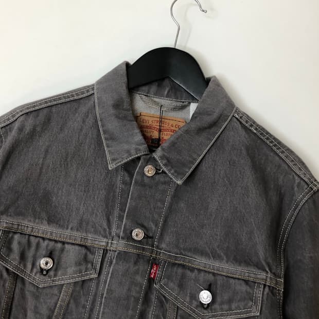 Levi's 리바이스 그레이 데님 자켓