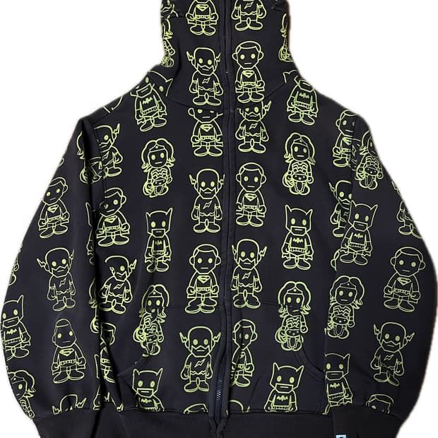 베이프 dc코믹스 키스에이프 후드집업(95)