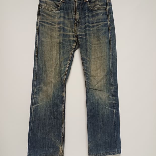 [W30] 리바이스 523 빈티지 황변 워싱 스트레이트(Y2K 아카이브)