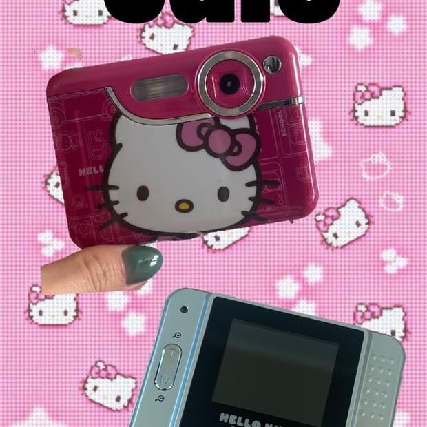 희귀‼️ 헬로키티 갸루맛 디카