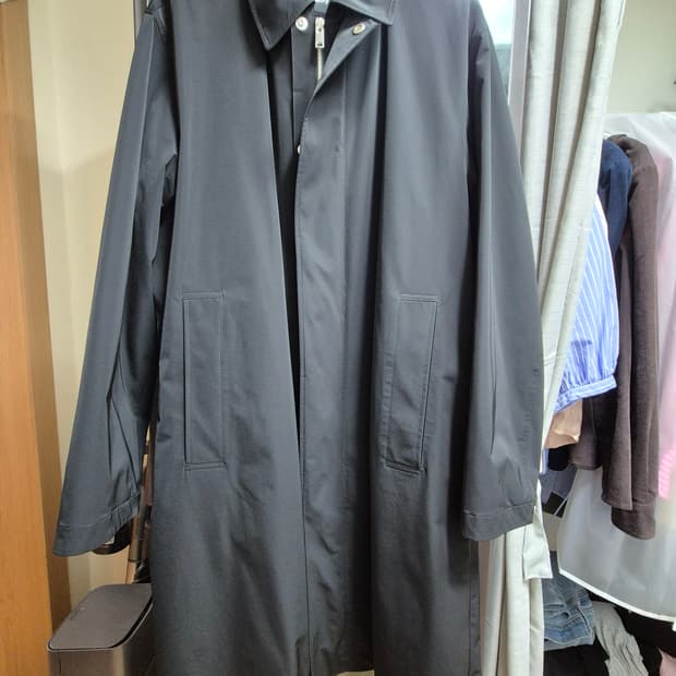 띠어리 디비전 트렌치 코트 L