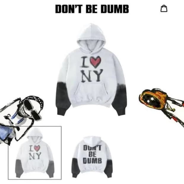에이셉 라키 ASAP ROCKY DON’T BE DUMB HOODIE
