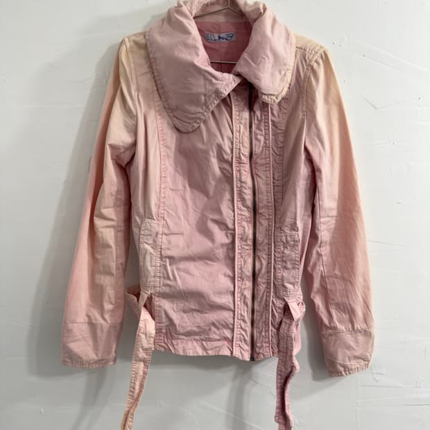 pink detail jacket