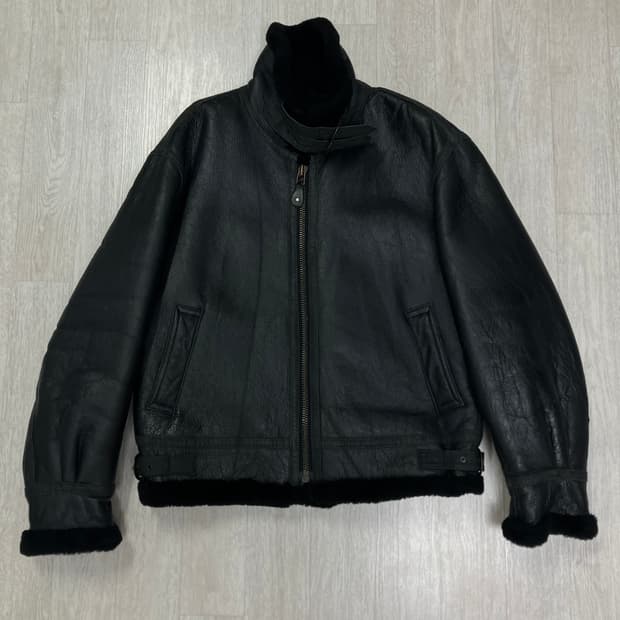 [L] jk멤버스 B-3 무스탕 블랙