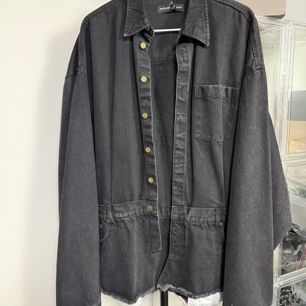 프로젝트gr 데님자켓 샘플 1사이즈