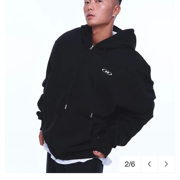 본투윈 크롬 b 후드집업 2사이즈