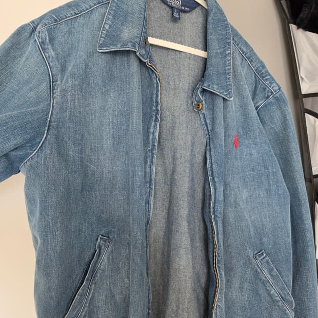 폴로 베이포트 데님 자켓 새상품 라지 710830857001