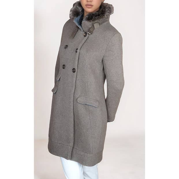 브루넬로쿠치넬리 울 캐시 코트