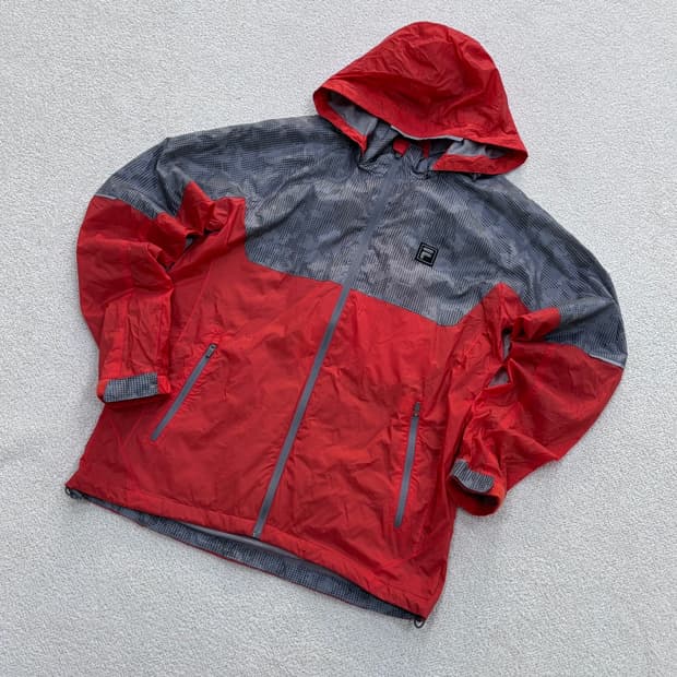 100 휠라 경량 바람막이 자켓 0428E