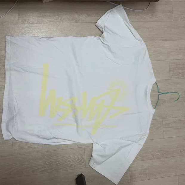 스투시 부아나 스탁 티셔츠 화이트