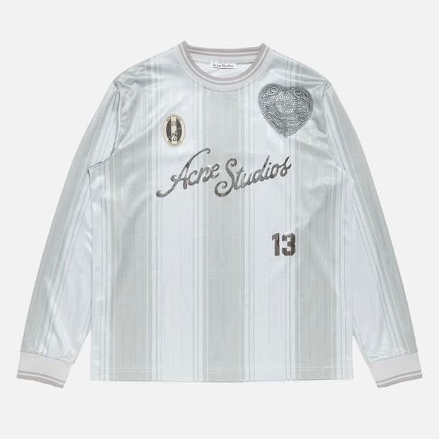 Acne Studios Logo Sports Jersey Top xs